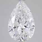 IGI 3.01 Carat Pear Lab Grown Diamond 人工培育鑽石 實驗室人造鑽石