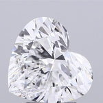 IGI 2.5 Carat Heart Lab Grown Diamond