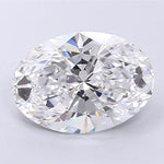 GIA 3.50 Carat Oval Lab Grown Diamond 人工培育鑽石 實驗室人造鑽石