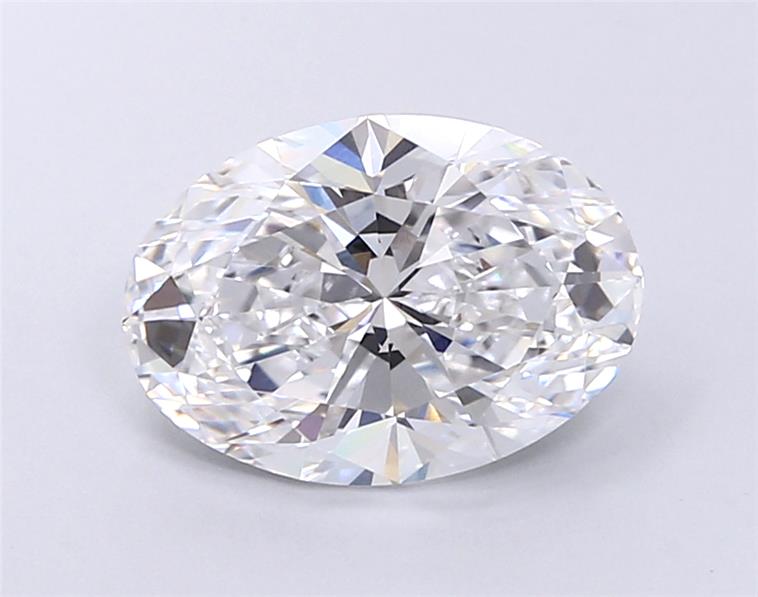 GIA 3.50 Carat Oval Lab Grown Diamond 人工培育鑽石 實驗室人造鑽石