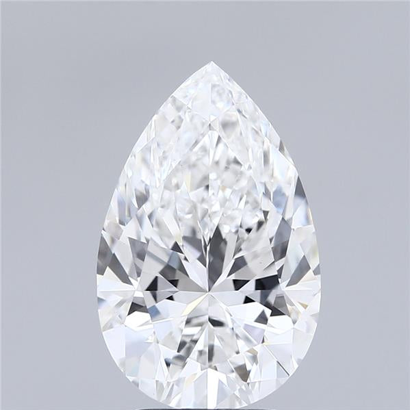 IGI 4.00 Carat Pear Lab Grown Diamond 人工培育鑽石 實驗室人造鑽石
