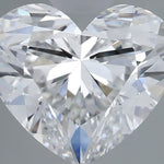 IGI 1.56 Carat Heart Lab Grown Diamond