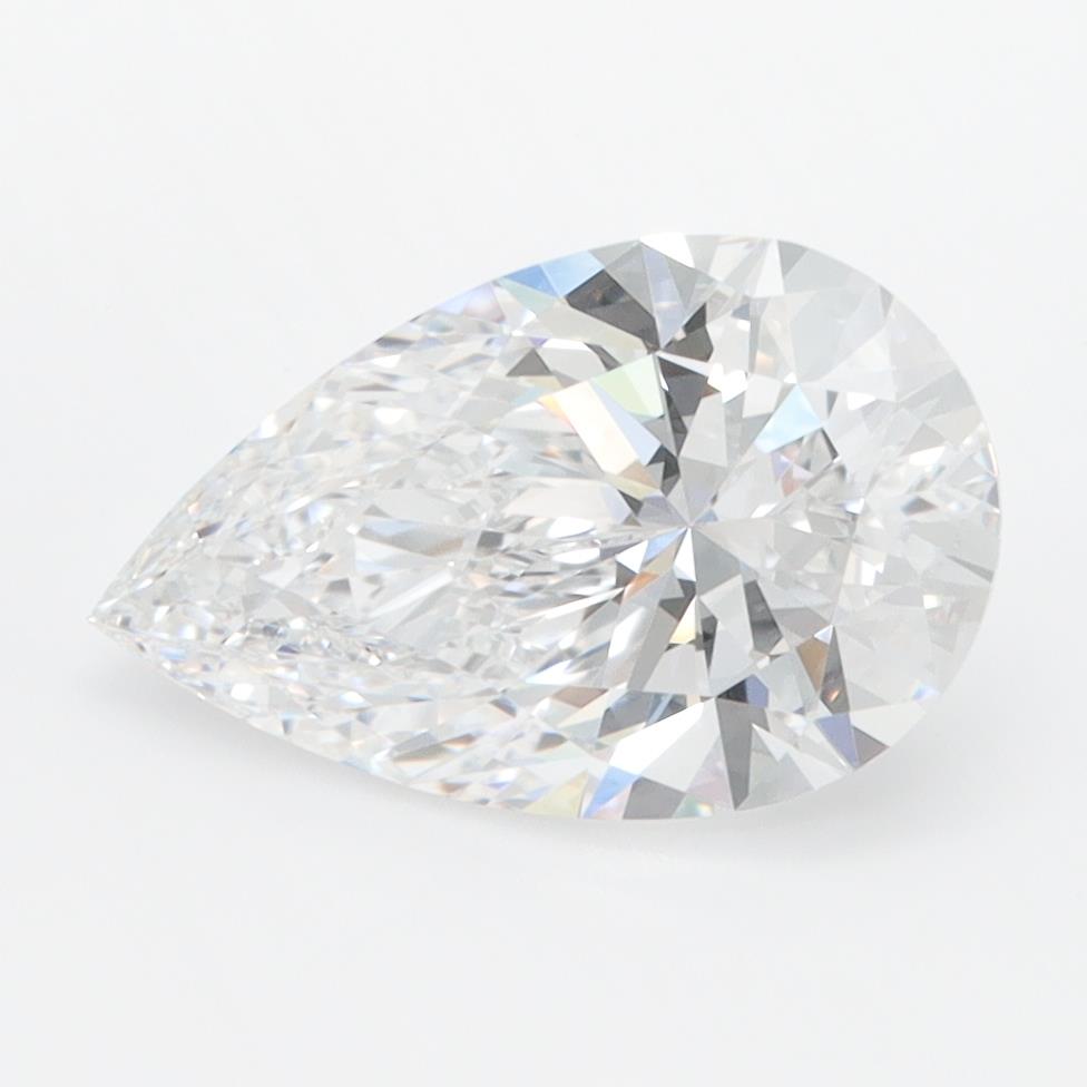 IGI 2.10 Carat Pear Lab Grown Diamond 人工培育鑽石 實驗室人造鑽石
