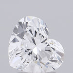 IGI 1.55 Carat Heart Lab Grown Diamond