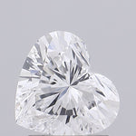 IGI 1.32 Carat Heart Lab Grown Diamond