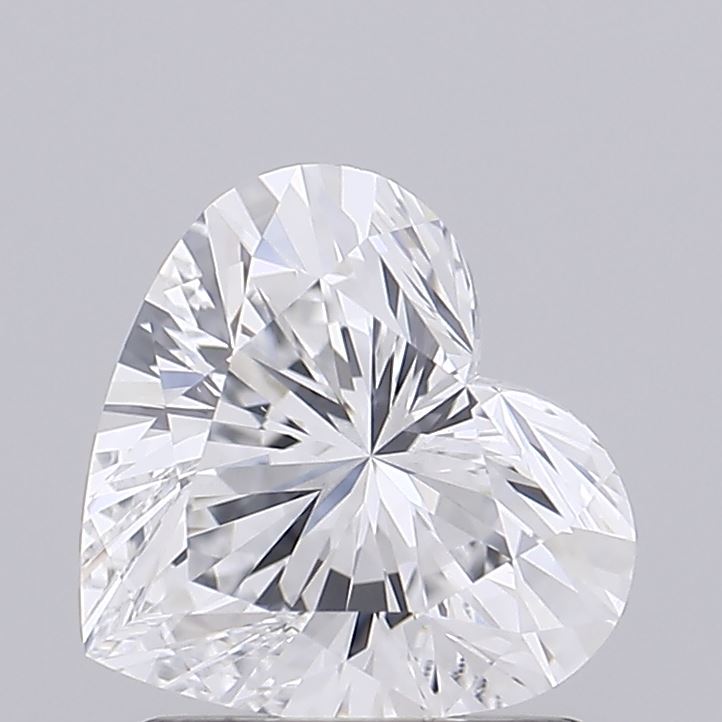 IGI 1.32 Carat Heart Lab Grown Diamond
