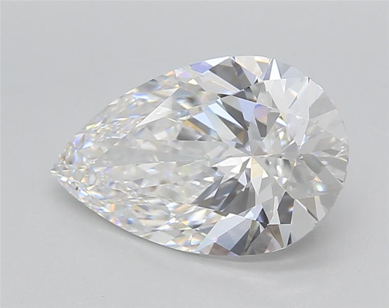 IGI 2.51 Carat Pear Lab Grown Diamond
