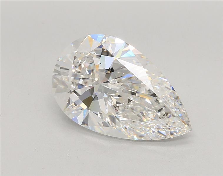 IGI 4.54 Carat Pear Lab Grown Diamond 人工培育鑽石 實驗室人造鑽石