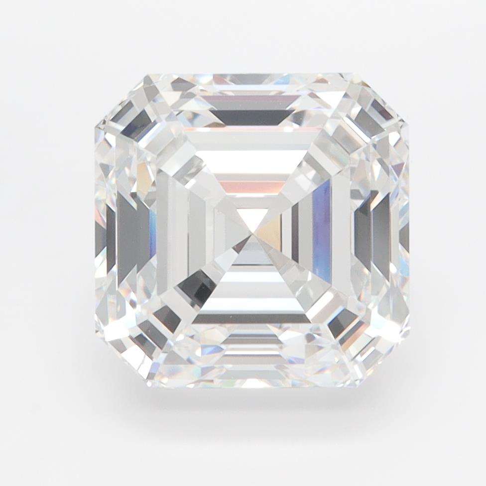 GIA 4.00 Carat Asscher Lab Grown Diamond 人工培育鑽石 實驗室人造鑽石