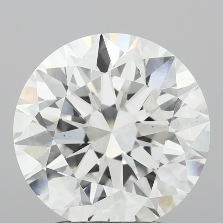 IGI 2.51 Carat Round Brilliant Lab Grown Diamond