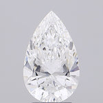 IGI 2.63 Carat Pear Lab Grown Diamond 人工培育鑽石 實驗室人造鑽石