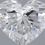 IGI 1 Carat Heart Lab Grown Diamond