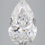 IGI 3.05 Carat Pear Lab Grown Diamond 人工培育鑽石 實驗室人造鑽石