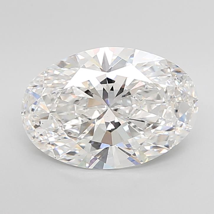 IGI 4.06 Carat Oval Lab Grown Diamond 人工培育鑽石 實驗室人造鑽石
