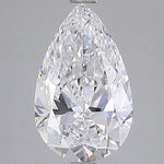 IGI 2.88 Carat Pear Lab Grown Diamond 人工培育鑽石 實驗室人造鑽石