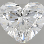 IGI 1.56 Carat Heart Lab Grown Diamond