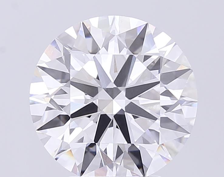 GIA 4.06 Carat Round Brilliant Lab Grown Diamond 人工培育鑽石 實驗室人造鑽石