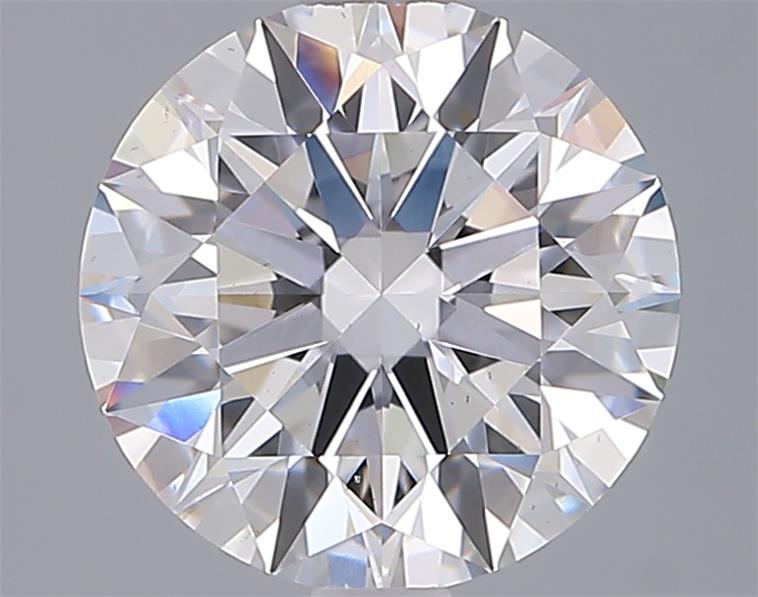 IGI 2.54 Carat Round Brilliant Lab Grown Diamond