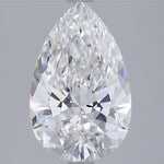 IGI 2.87 Carat Pear Lab Grown Diamond 人工培育鑽石 實驗室人造鑽石