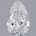 IGI 1.32 Carat Pear Lab Grown Diamond 人工培育鑽石 實驗室人造鑽石