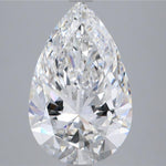 IGI 6.00 Carat Pear Lab Grown Diamond 人工培育鑽石 實驗室人造鑽石