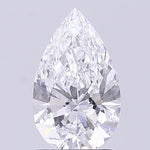 IGI 2.59 Carat Pear Lab Grown Diamond 人工培育鑽石 實驗室人造鑽石