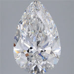IGI 4.01 Carat Pear Lab Grown Diamond 人工培育鑽石 實驗室人造鑽石