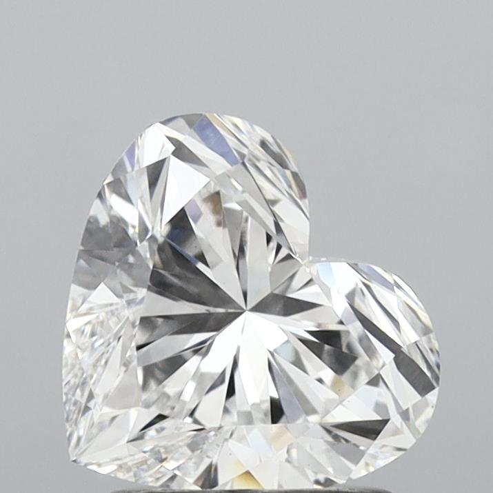 IGI 1.46 Carat Heart Lab Grown Diamond