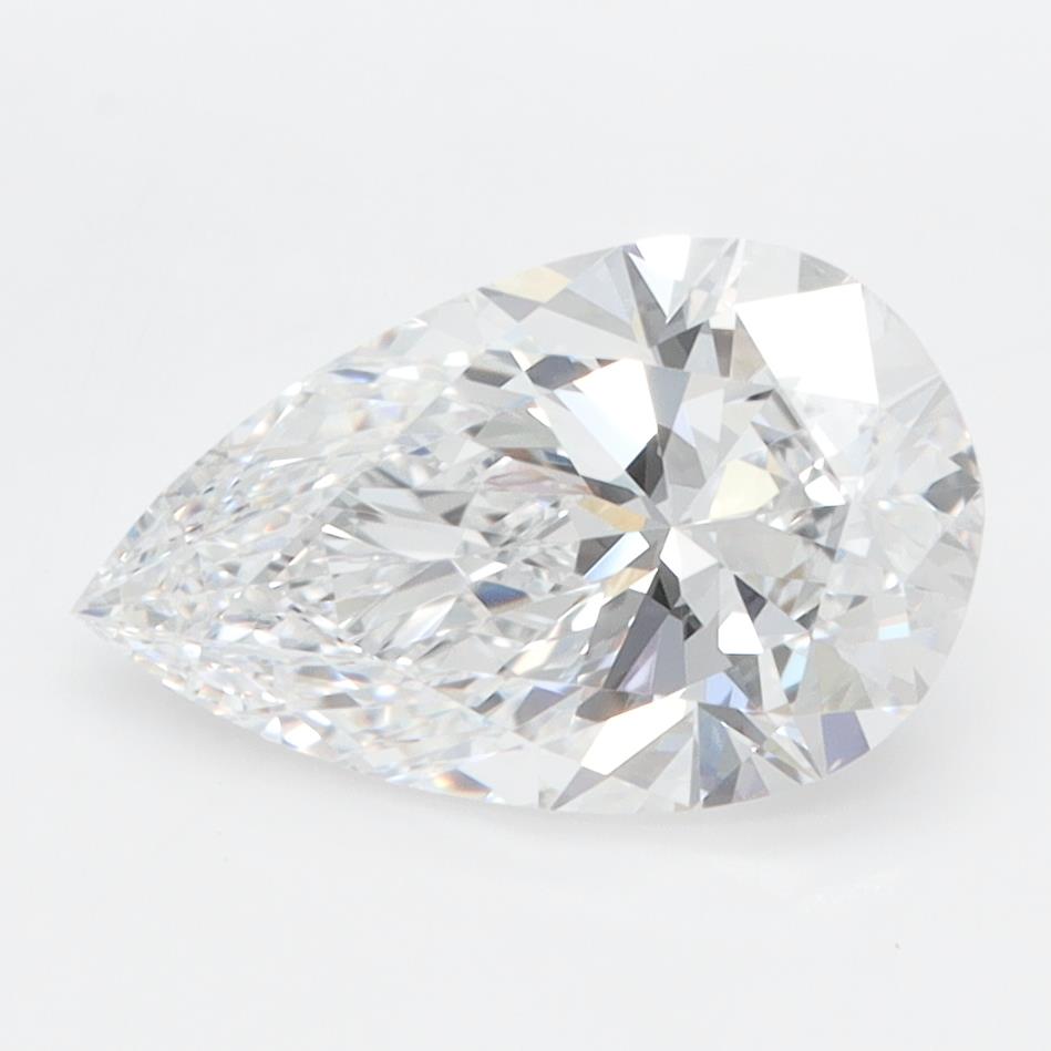 IGI 2.10 Carat Pear Lab Grown Diamond 人工培育鑽石 實驗室人造鑽石