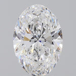 GIA 3.64 Carat Oval Lab Grown Diamond 人工培育鑽石 實驗室人造鑽石