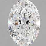 IGI 3.46 Carat Oval Lab Grown Diamond 人工培育鑽石 實驗室人造鑽石