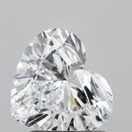 IGI 1.37 Carat Heart Lab Grown Diamond