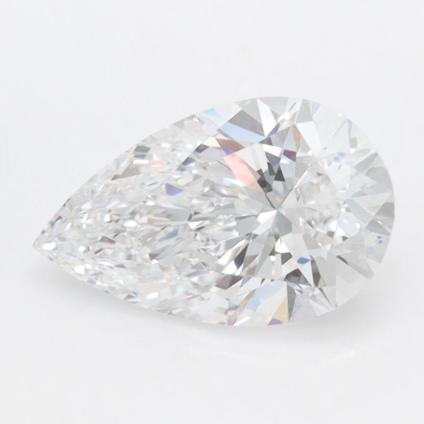 IGI 1.37 Carat Pear Lab Grown Diamond 人工培育鑽石 實驗室人造鑽石