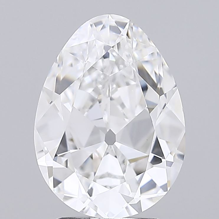 IGI 3.05 Carat Pear Lab Grown Diamond 人工培育鑽石 實驗室人造鑽石