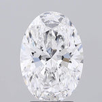 GIA 2.85 Carat Oval Lab Grown Diamond 人工培育鑽石 實驗室人造鑽石