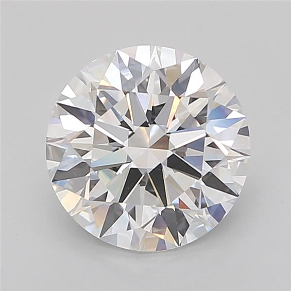 IGI 2.55 Carat Round Brilliant Lab Grown Diamond