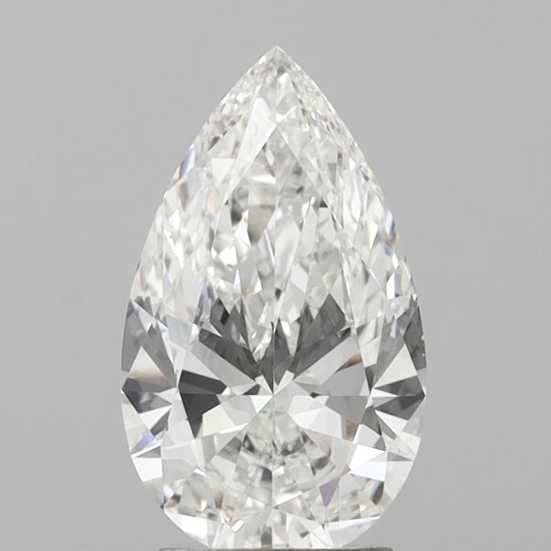 IGI 2.81 Carat Pear Lab Grown Diamond 人工培育鑽石 實驗室人造鑽石