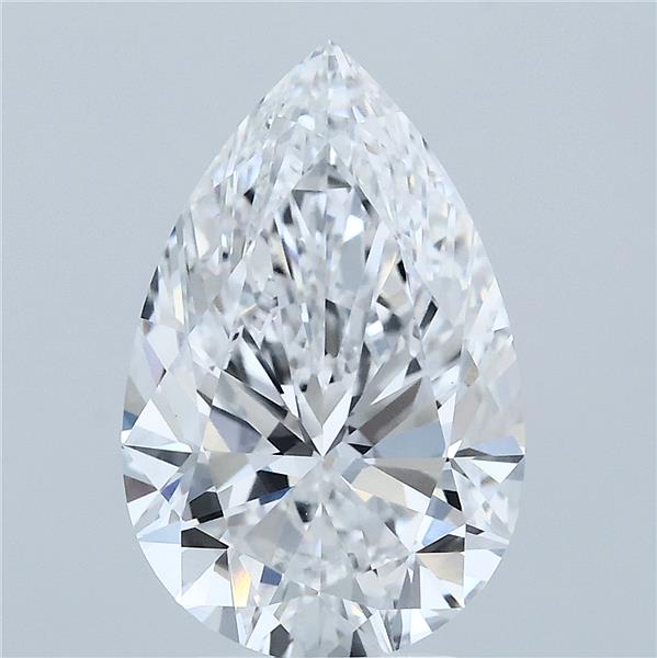 IGI 4.00 Carat Pear Lab Grown Diamond 人工培育鑽石 實驗室人造鑽石