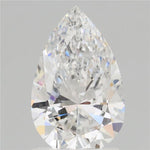 IGI 1.50 Carat Pear Lab Grown Diamond 人工培育鑽石 實驗室人造鑽石
