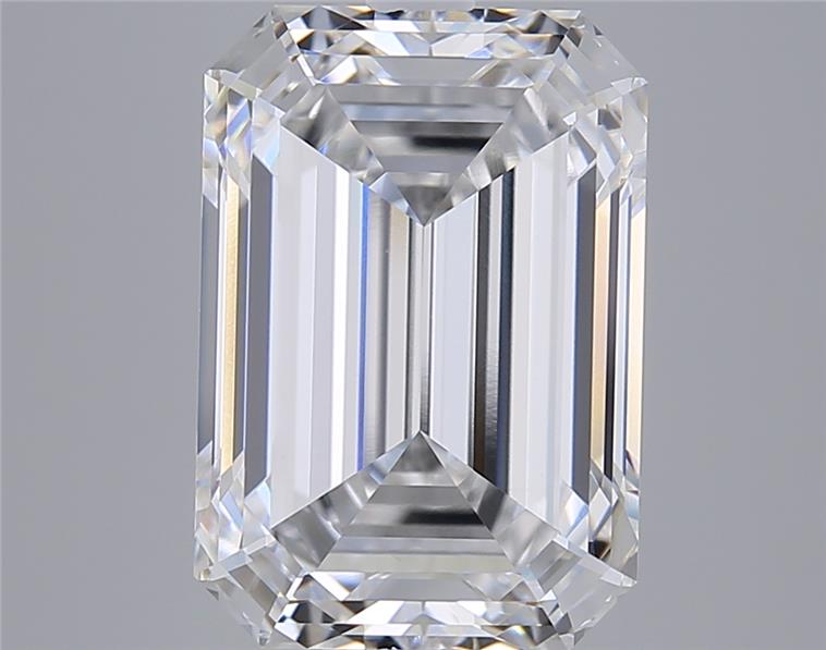 GIA 6.19 Carat Emerald Lab Grown Diamond 人工培育鑽石 實驗室人造鑽石