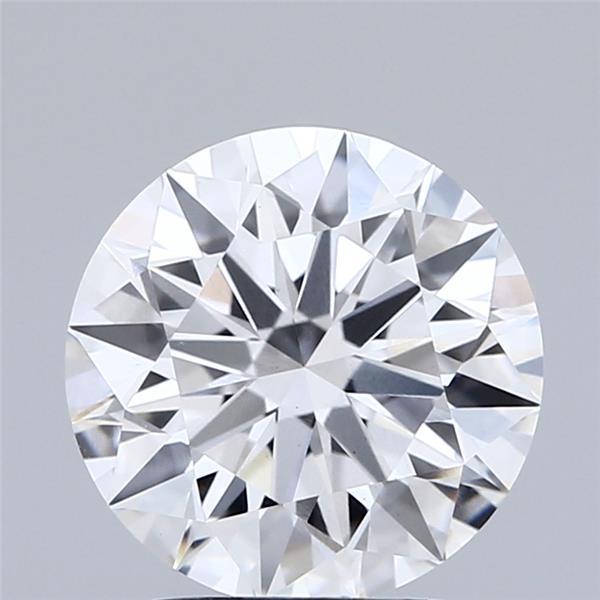 IGI 2.55 Carat Round Brilliant Lab Grown Diamond