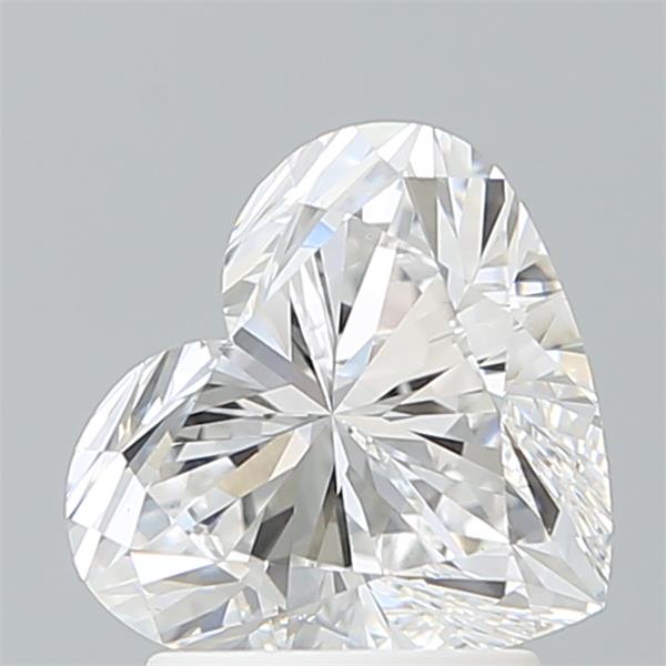 IGI 2.08 Carat Heart Lab Grown Diamond