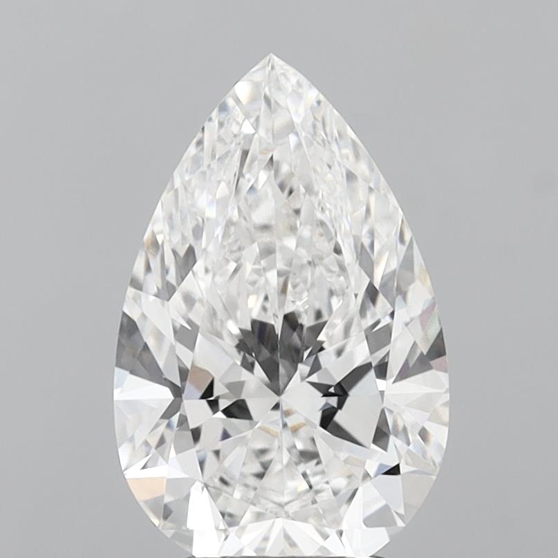 IGI 3.06 Carat Pear Lab Grown Diamond 人工培育鑽石 實驗室人造鑽石