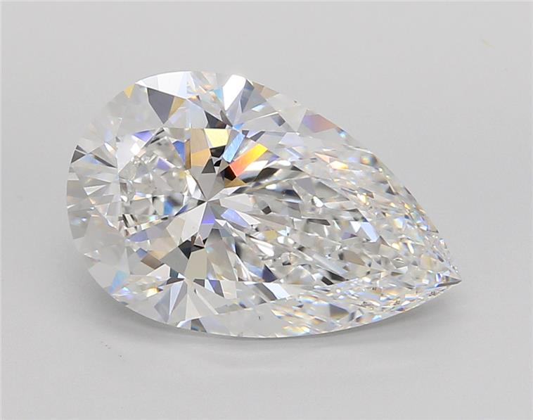 IGI 5.03 Carat Pear Lab Grown Diamond 人工培育鑽石 實驗室人造鑽石