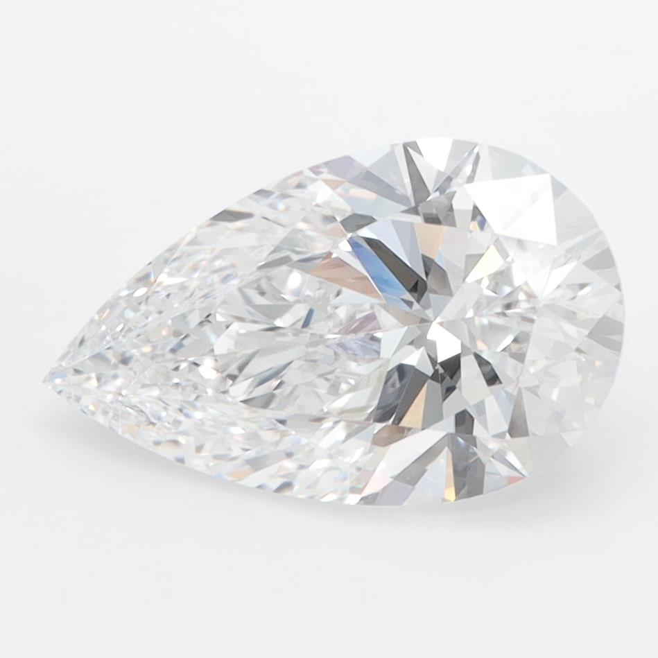 IGI 2.10 Carat Pear Lab Grown Diamond 人工培育鑽石 實驗室人造鑽石