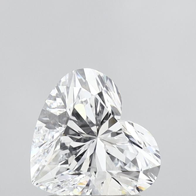 IGI 1.28 Carat Heart Lab Grown Diamond