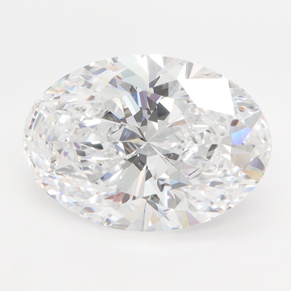 GIA 3.02 Carat Oval Lab Grown Diamond 人工培育鑽石 實驗室人造鑽石