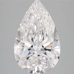 IGI 3.52 Carat Pear Lab Grown Diamond 人工培育鑽石 實驗室人造鑽石