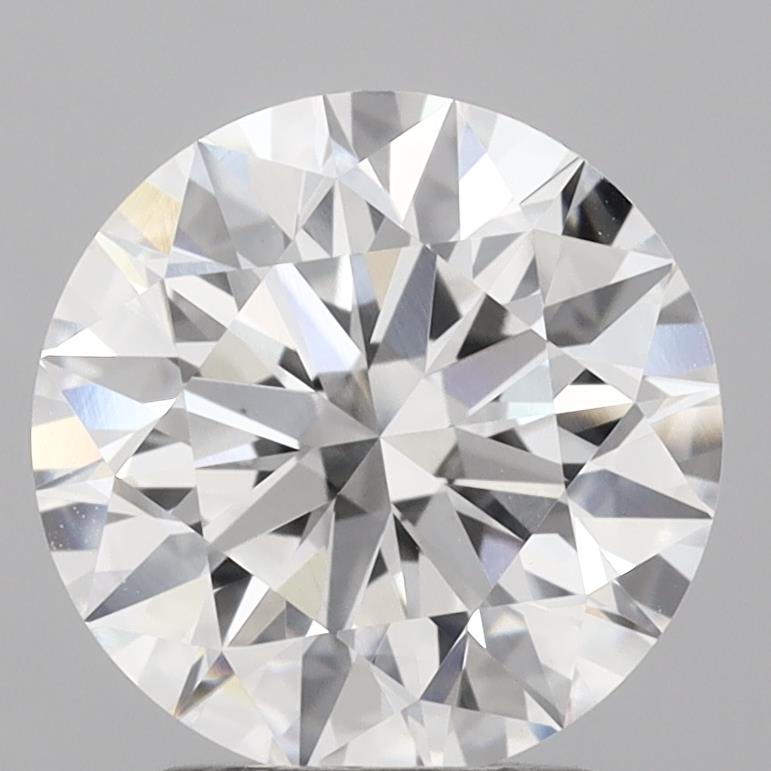 IGI 2.54 Carat Round Brilliant Lab Grown Diamond