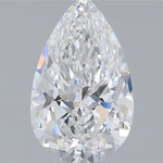 IGI 1.56 Carat Pear Lab Grown Diamond